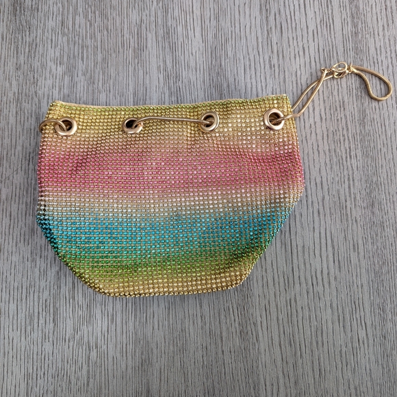 Multicolor Rhinestone Bucket Bag - Picture 4 of 5